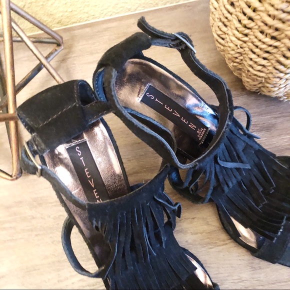 Steve Madden Fringe Strap Heels - Picture 4 of 5